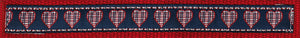 Leash - 1" width HEARTS