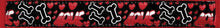 Martingale Collar (Side Release) - 1" width (Dogs) HEARTS