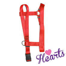 Adjustable Harness - 1" width (Dogs) HEARTS