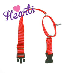 Martingale Collar (Side Release) - 1" width (Dogs) HEARTS