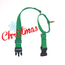 Martingale Collar (Side Release) - 5/8" width (Dogs) & 1/2" width (Puppies) CHRISTMAS