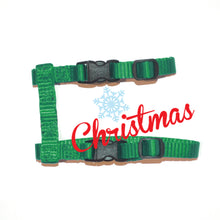 Adjustable Harness - 1/2" width (Cats) CHRISTMAS