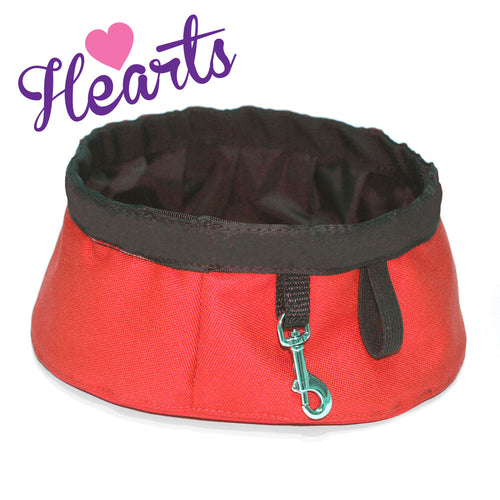 Water Bowl Petite HEARTS